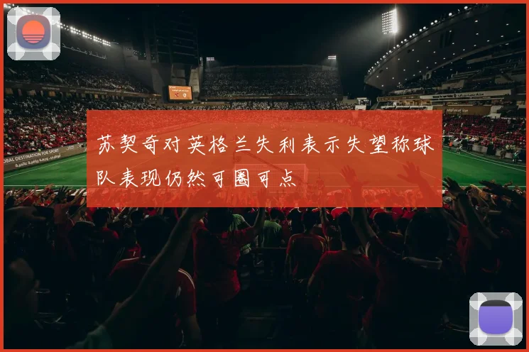 苏契奇对英格兰失利表示失望称球队表现仍然可圈可点